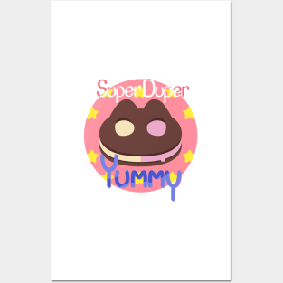 Cookie Cat! [text] Posters and Art